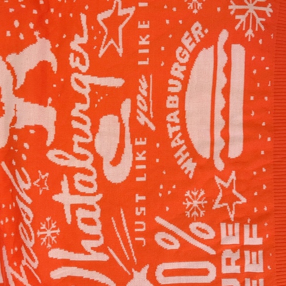 Whataburger 2019 Ugly Christmas Sweater M - Picture 7 of 9